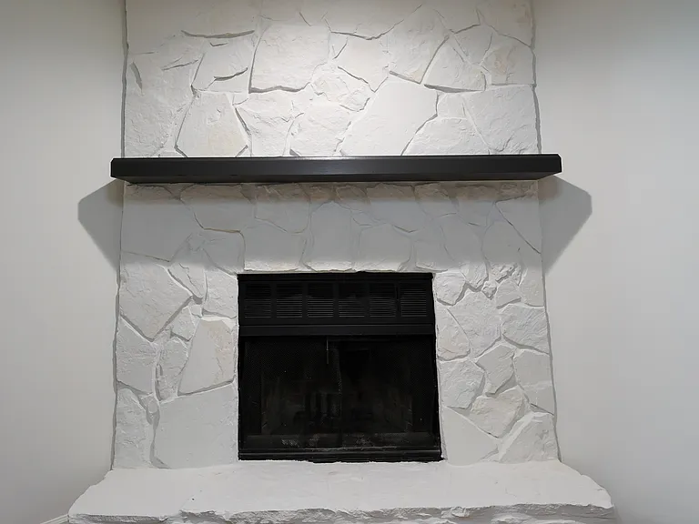 Beautiful Stone Fireplace!