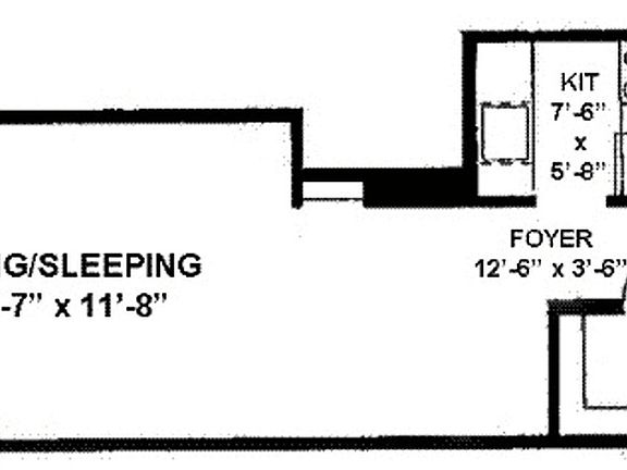 2nd image of 393 W 49th St APT 5Q