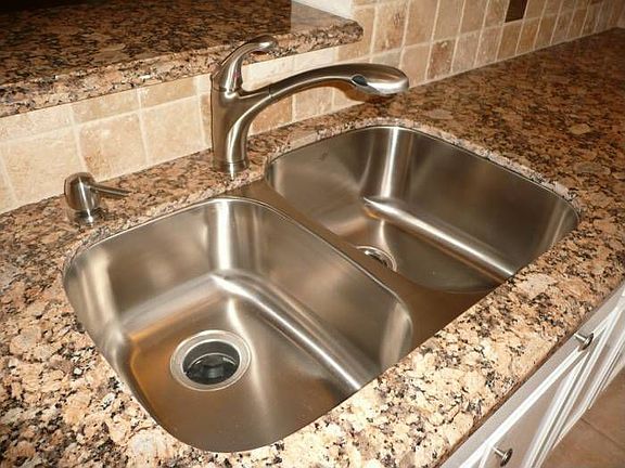 SS Sink & Granite Counter