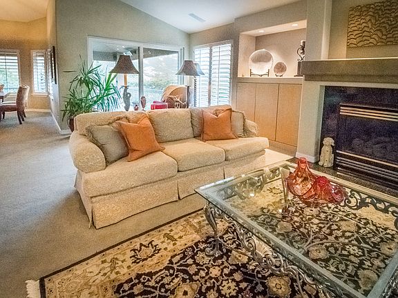 Living room with views