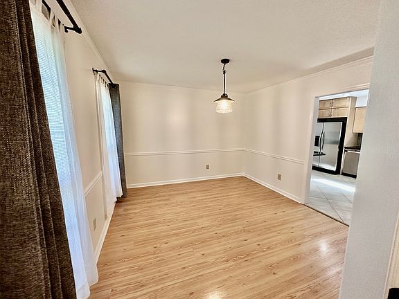 View of the Dining room from the foyer.