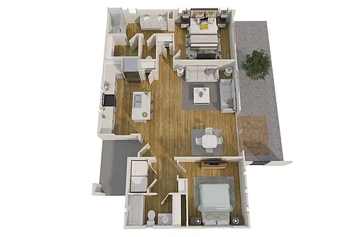 Floor plan B2