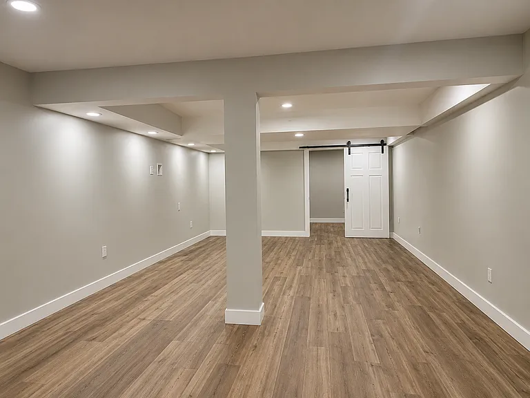 Expansive Finished Lower-Level Living Space + Dedicated Home Office _ Ideal for Remote Work