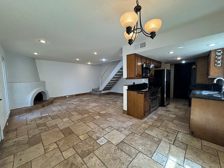 Ground Floor - Main Living Area, Kitchen to the Right