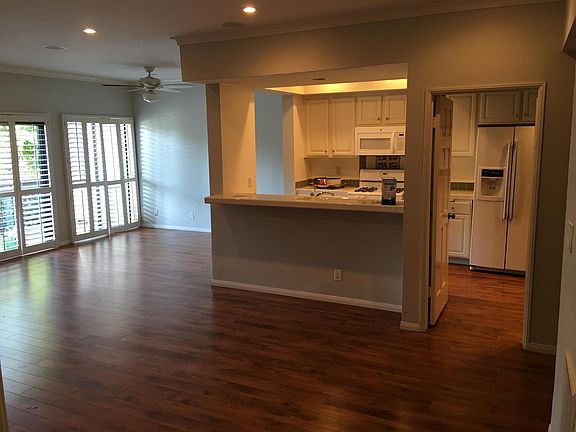 Open Living Room, Dining Room and Kitchen