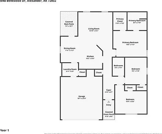 3 bed, 2.0 bath, 1355 sqft, $1,775 — Photo 2