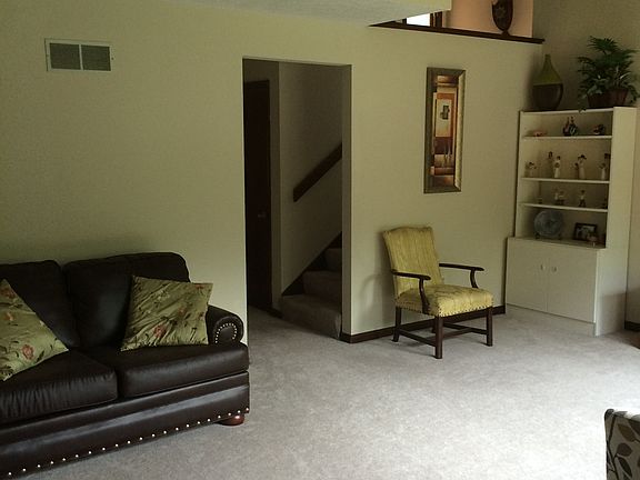 View from front door entry