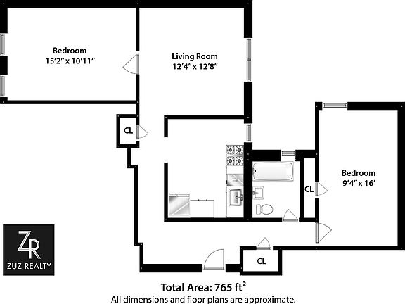 2nd image of 566 Parkside Ave APT 13A