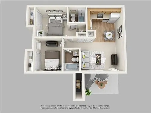 Floor plan B1