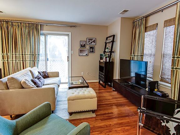 Living Room with hardwood floors