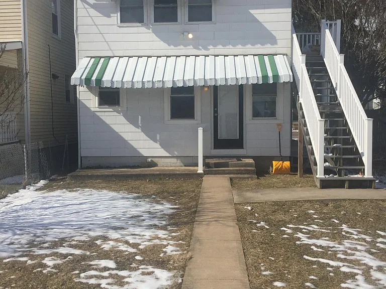 Back of house and back yard