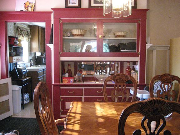 Dining Room With Hutch