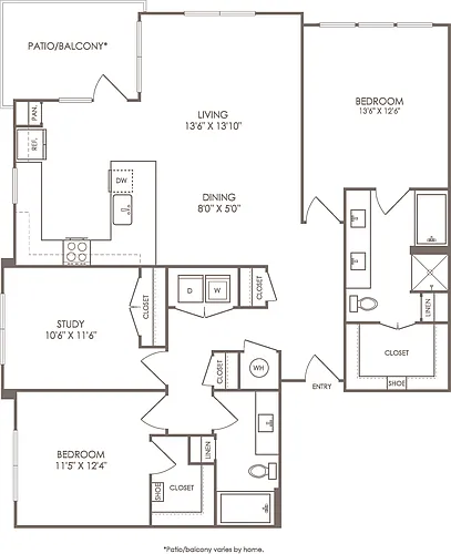 Floor plan B4