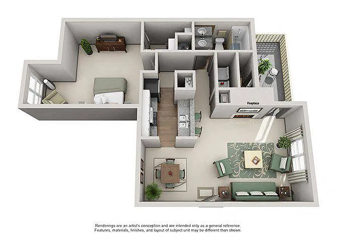 Floor plan 1D