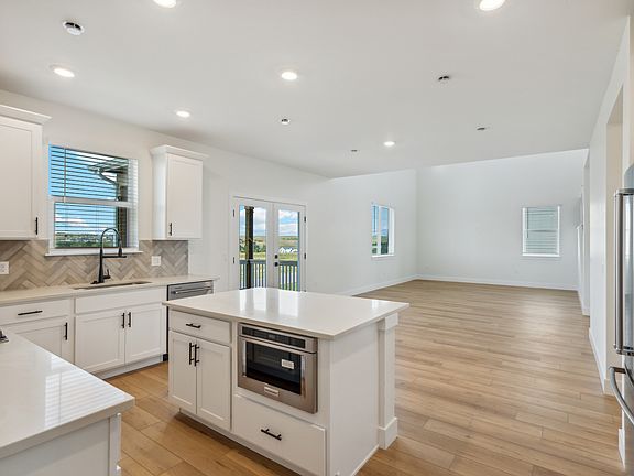 The first floor of the Monte Vista has a wonderful, open layout.