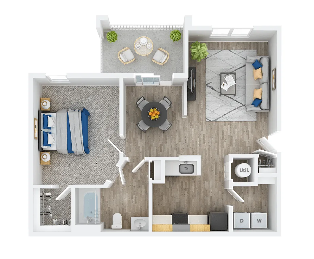 Floor plan Tidewater