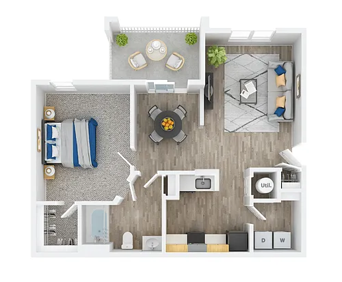 Floor plan Tidewater