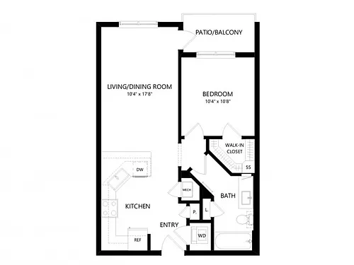 Floor plan A0A