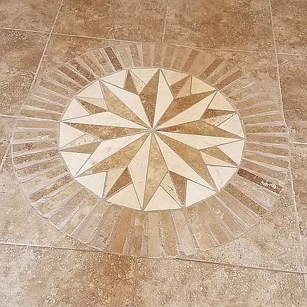 Entry Accent Tile Medallion