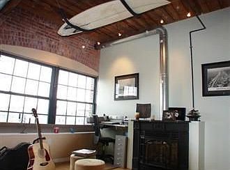 Beautiful exposed brick wall