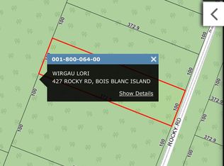 427 Rocky Rd, Bois Blanc Island, MI 49775