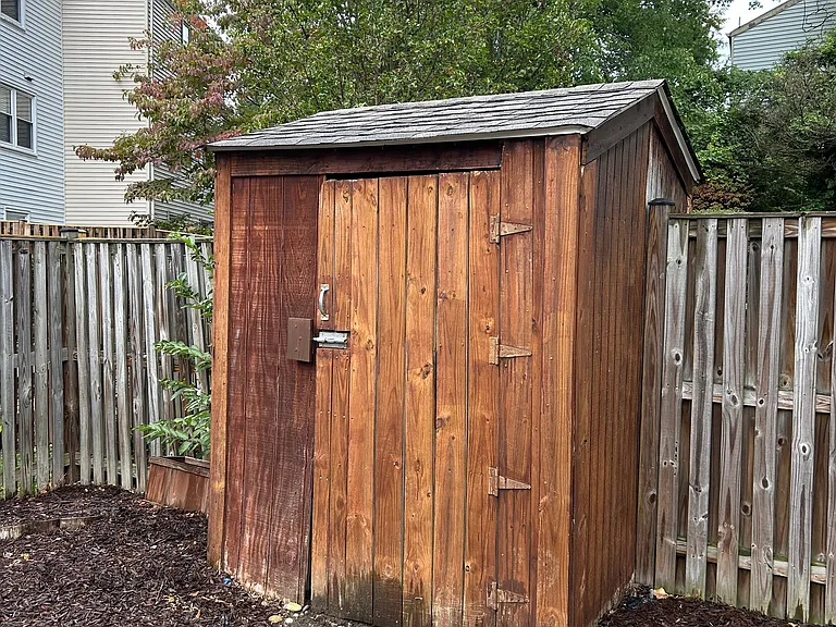 Backyard shed