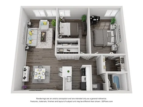 Floor plan The Belle