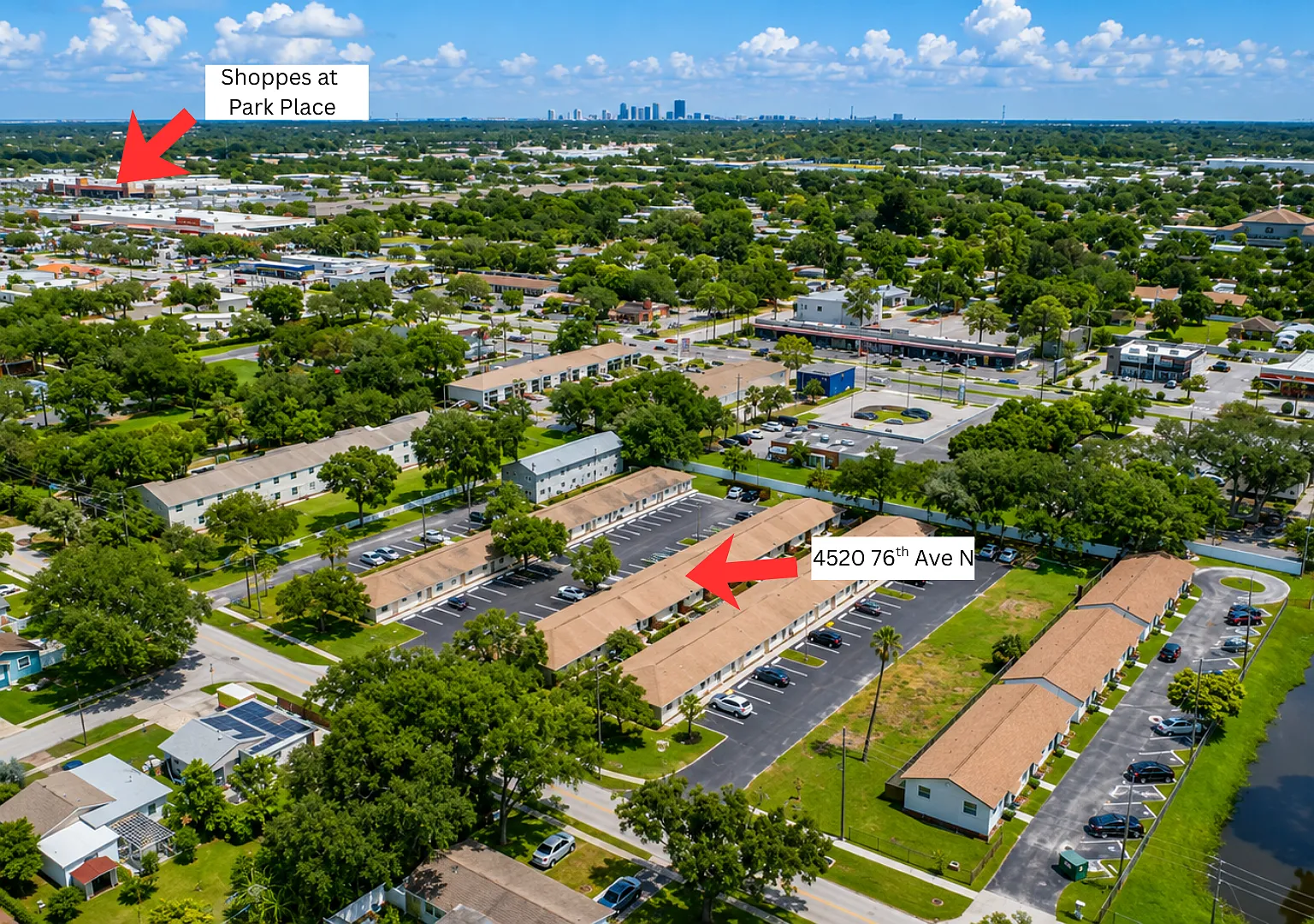 Welcome to Park Villas Apartments comfortable 2 bedroom villa-style living in the heart of Pinell... — Photo 3