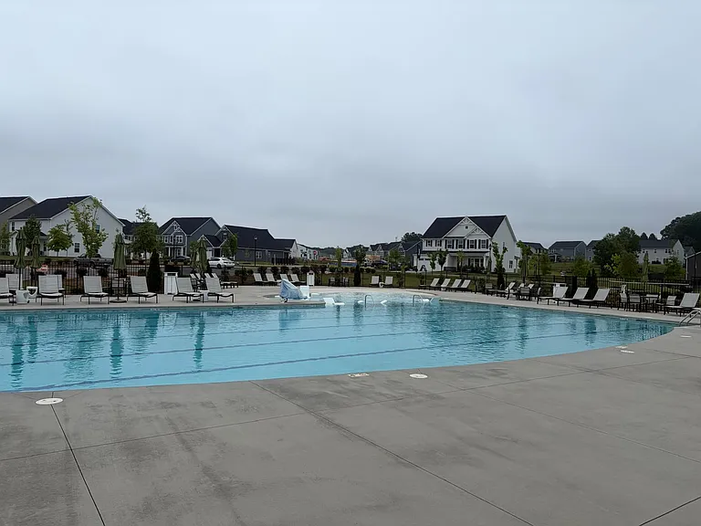 community swimming pool