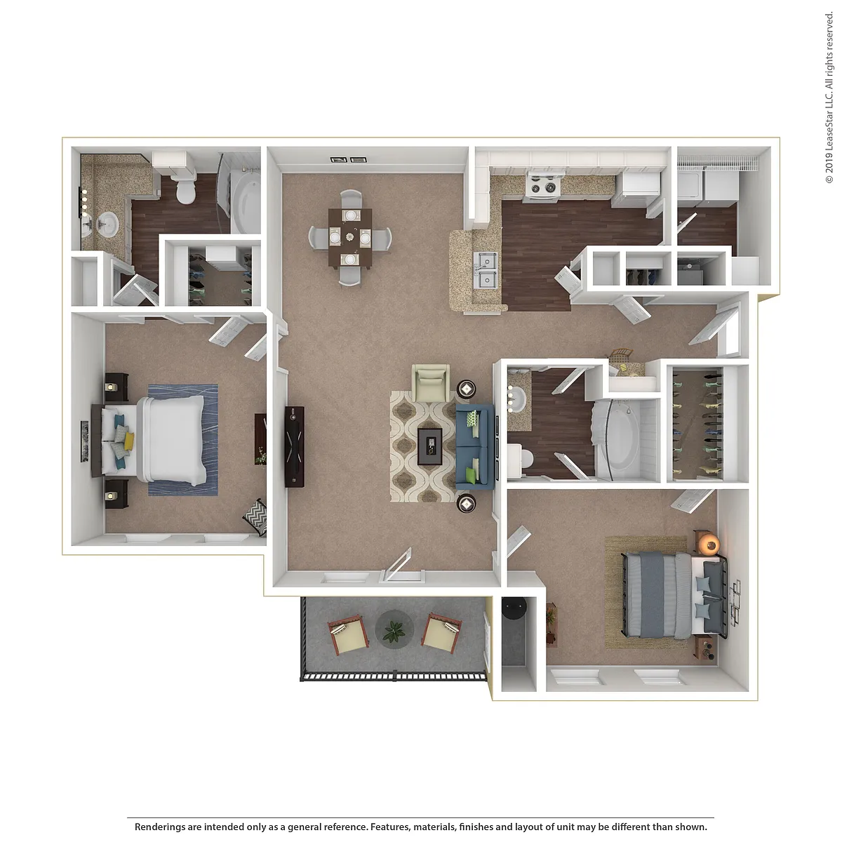 Floor plan 2X2