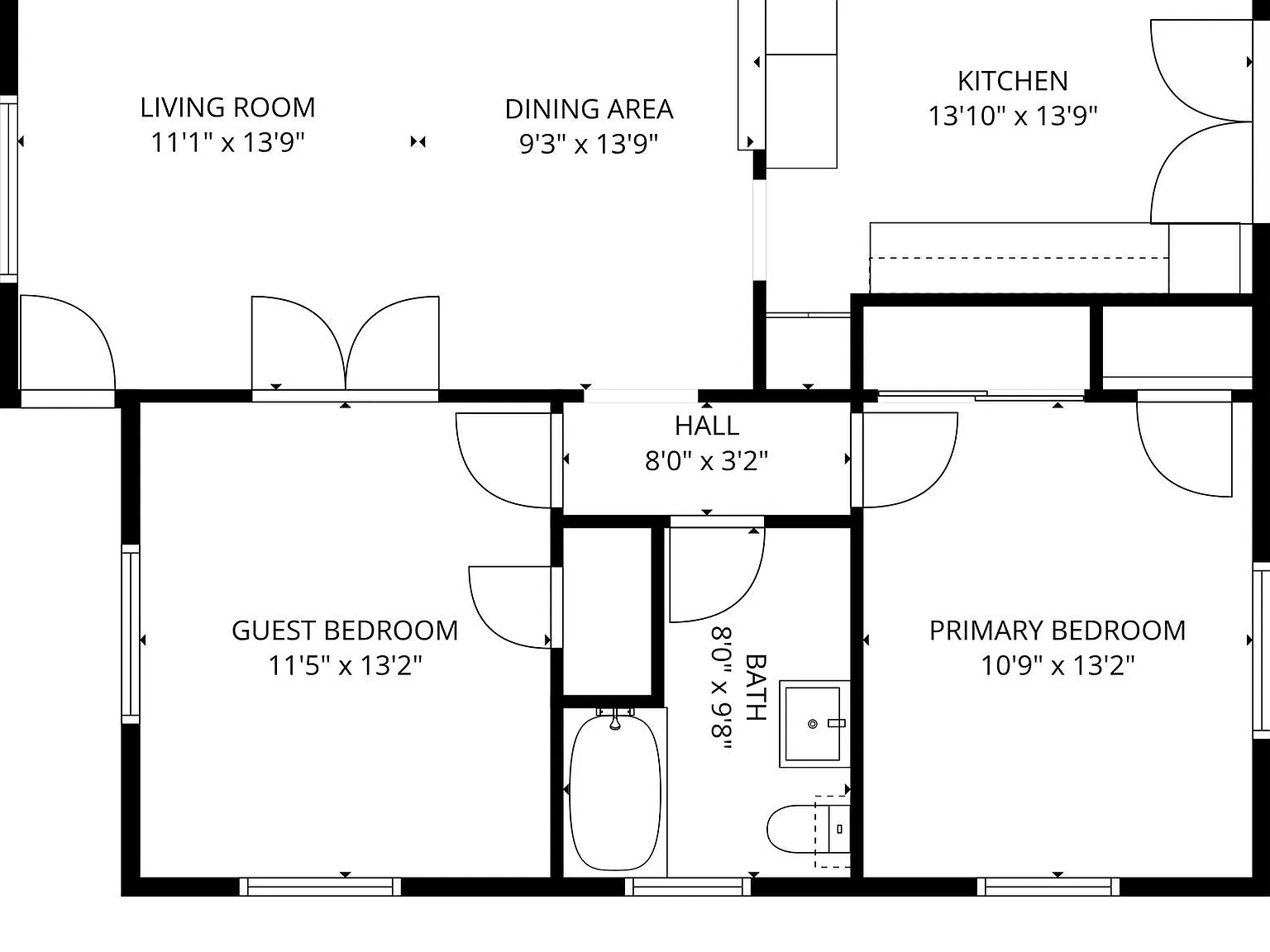 2 bed, 1.0 bath, 1031 sqft, $2,350 — Photo 4