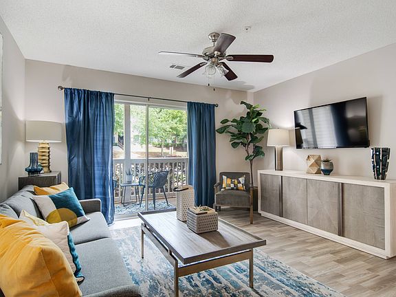 Living Room with Balcony Views