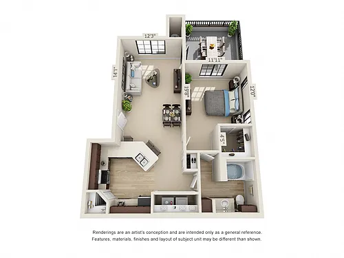 Floor plan A2