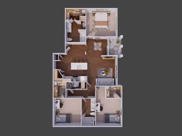 Le Rivage, 2020 Valley View Cir APT 8202, Bossier City, LA 71111