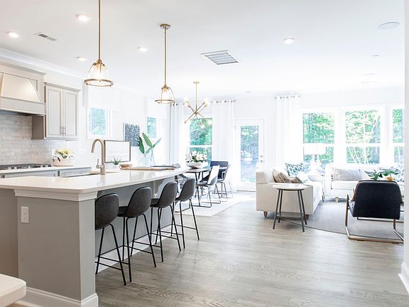 Open Kitchen with Large Island