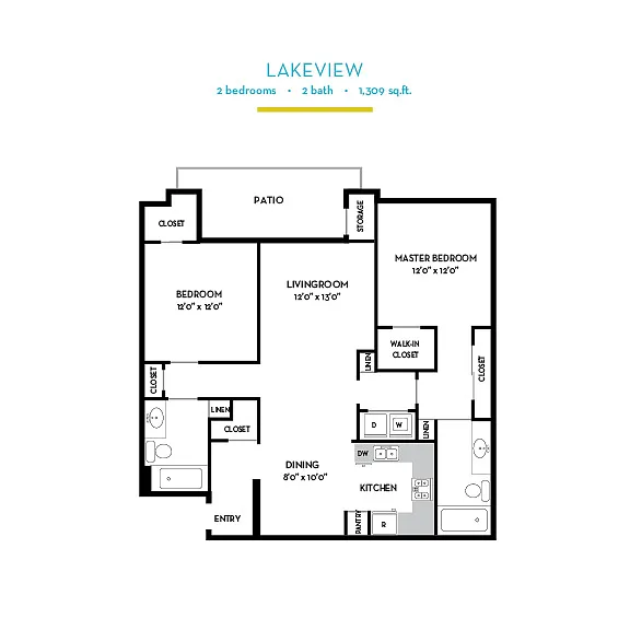 Floor plan Lakeview