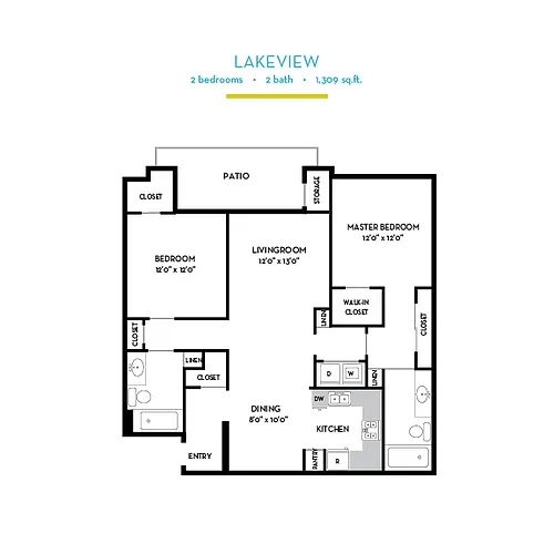 Floor plan Lakeview