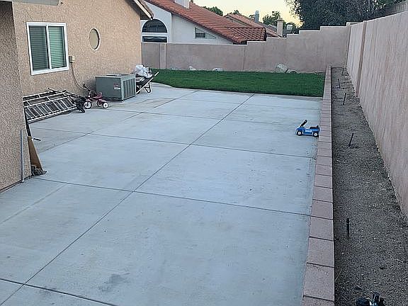 Rv parking area
