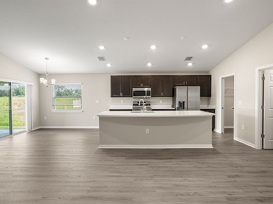 Move-in ready, open-layout, 3-bedroom home in Belleview, FL