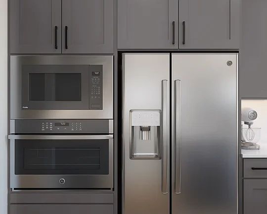 Stainless steel appliances