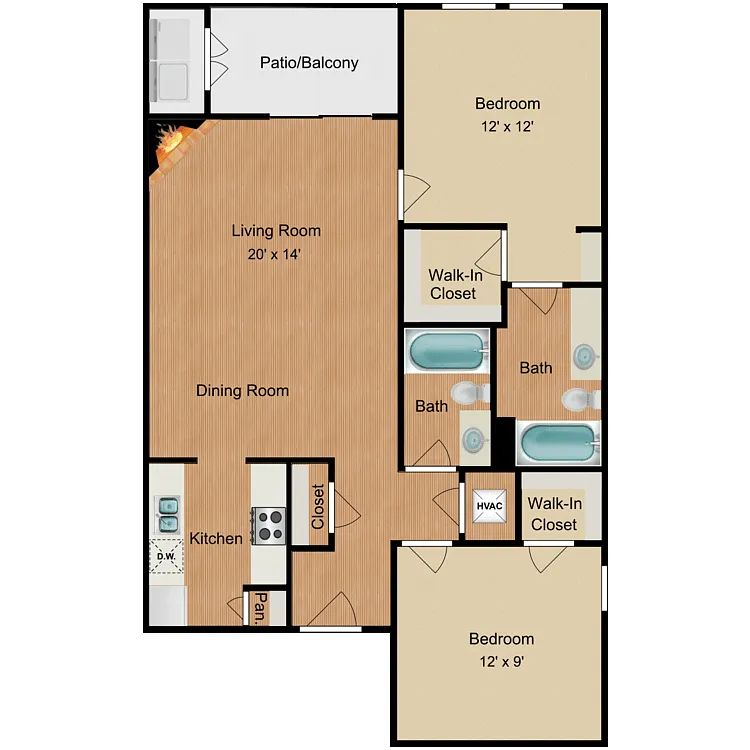 Floor plan B2