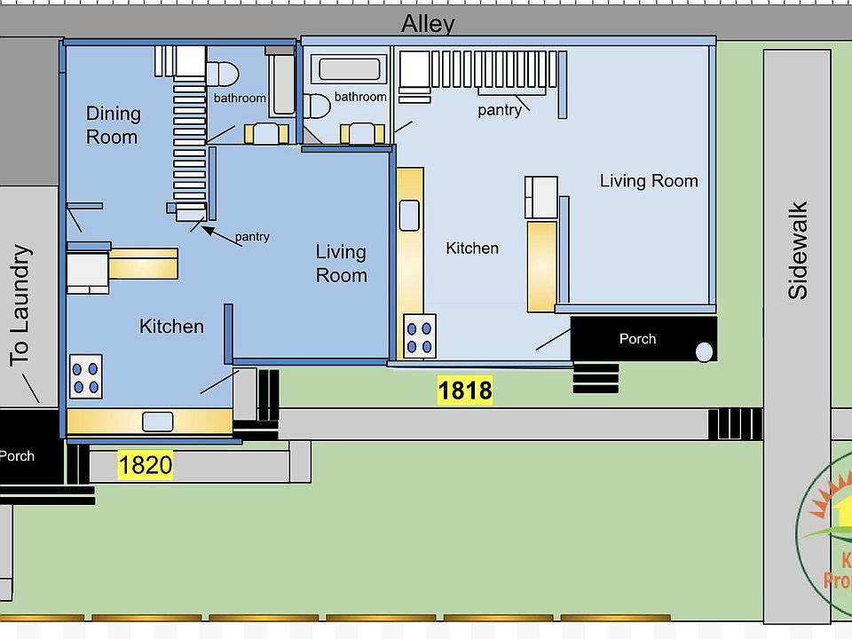 Floor Plan: Unit is 1818.