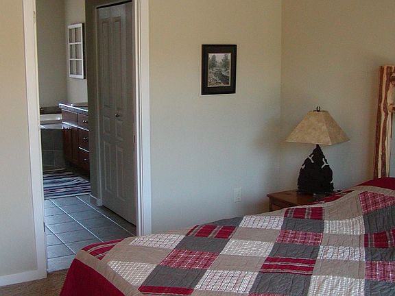 Master suite with adjoining bath