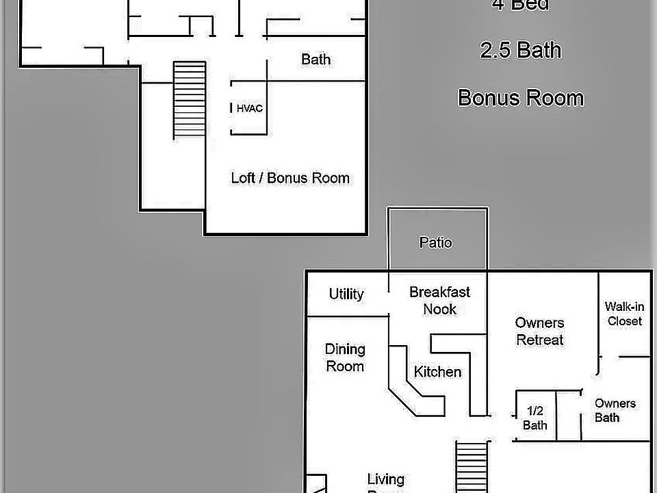 Floor plan of home