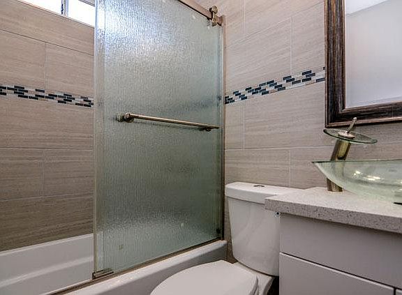 one of the two bathroom