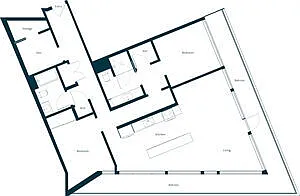 Floor plan B7 Den