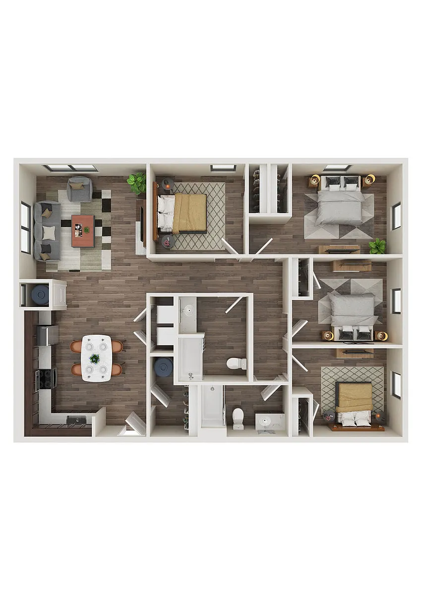 Floor plan The Oriole
