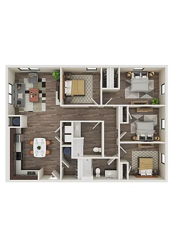 Floor plan The Oriole
