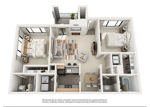 Floor plan The Heritage