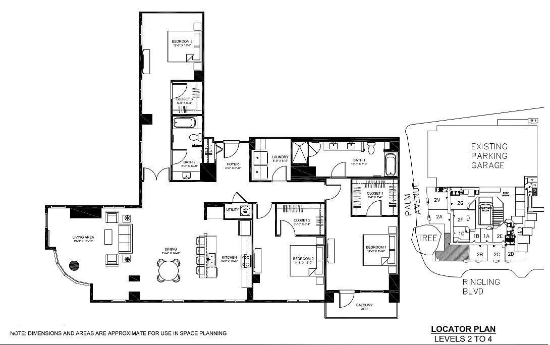 Floor plan 3B